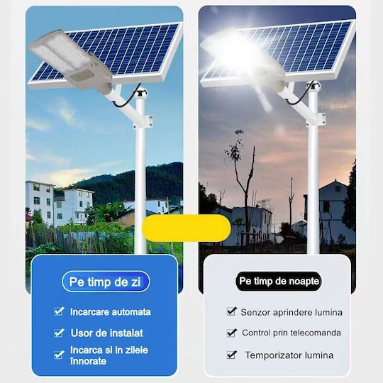 Alista Home Lampă Solară de Stradă 300W cu Senzor de Mișcare IP65 51.5x21cm
