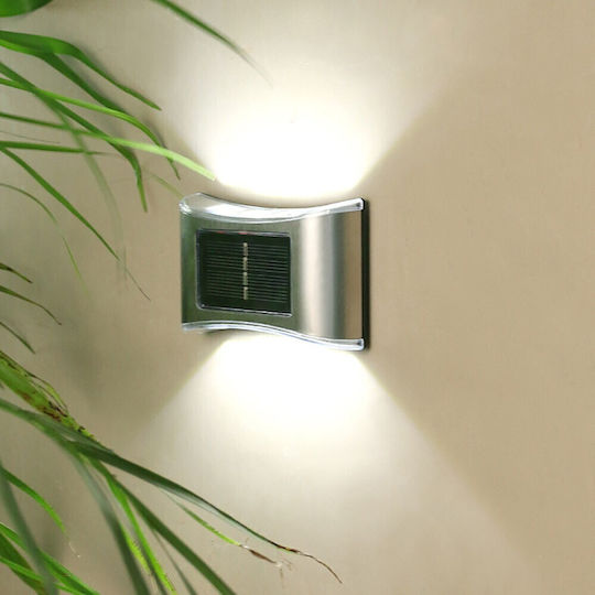 Alista Home Lampă Solară de Perete cu Senzor de Mișcare și Fotocelulă IP65 10x6.5cm