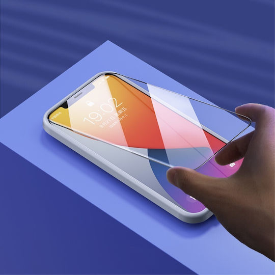Alista Home 0.3mm Tempered Glass Negru Oppo Reno8