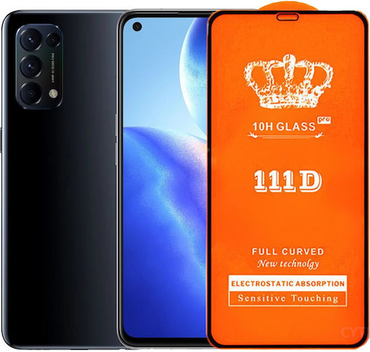 Alista Home 0.3mm Tempered Glass Negru Oppo Find X3 Pro