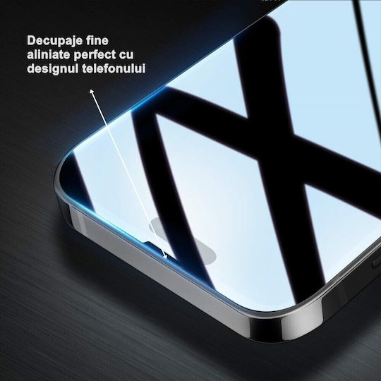 Alista Home 0.3mm Tempered Glass Negru Oppo Find X3 Pro