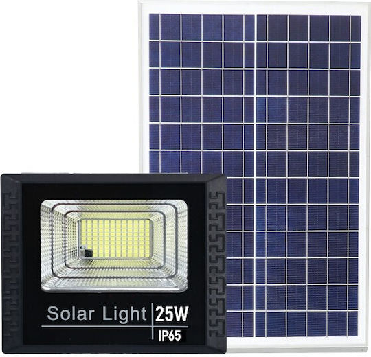 Alista Home Lumini De Inundație Cu Led-uri Solar Etanș 25W Alb Rece 6500K Cu Fotocelul Și Telecomanda IP65