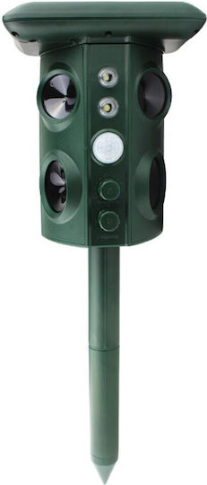 Alista Home Lampa Solară 0.5W Roșie cu Senzor de Mișcare IP54 15.5x15.4x26.2cm