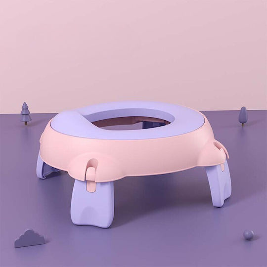 Alista Home Tragbares Töpfchen Rosa
