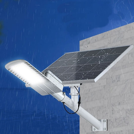 Alista Home Lampă Solară de Stradă 25W 2250lm Alb Rece 6500K cu Senzor de Mișcare și Telecomandă IP65 51.5x21x7.5cm