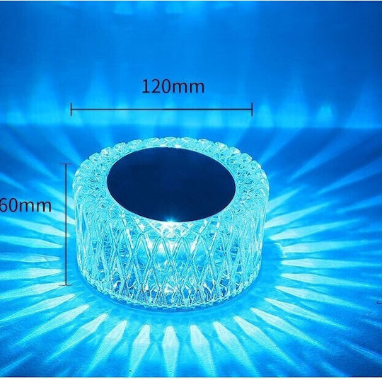 Alista Home Διακοσμητικό Φωτιστικό LED RGB 6x12εκ.