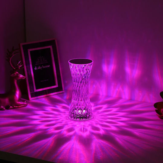 Alista Home Decorative Table Lamp LED RGB Vase 8x19cm