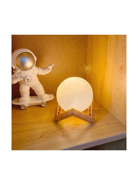 Alista Home Lămpi Decorative Pentru Masă Alb Cald Lumină De Lună 3x3cm