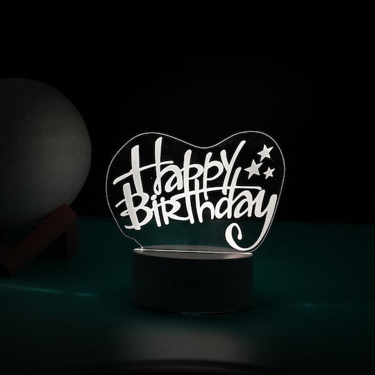 Alista Home Lămpi Decorative Pentru Masă LED Iluzie 3D 3x3cm