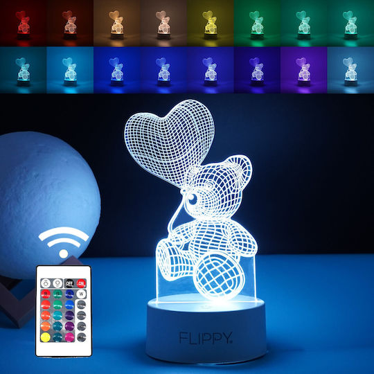 Alista Home Decorative LED Table Lamp Heart 3x3cm
