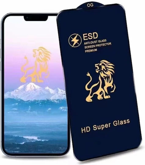 Folie Electrostatică Din Sticlă Temperată Alista Home Samsung A04s Esd Sticlă Superioară Anti-static Neagră