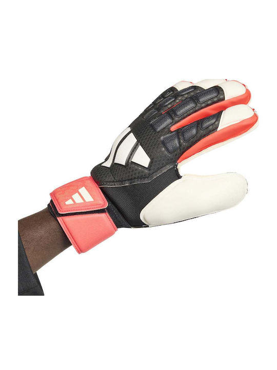 adidas Predator Match Fingersave Γάντια Τερματοφύλακα Ενηλίκων Μαύρα