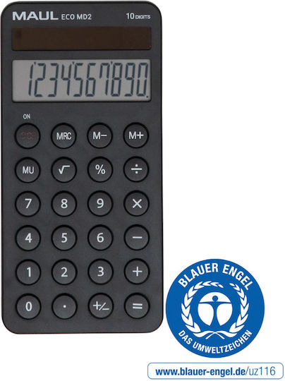 Maul Pocket Calculator in Black Colour