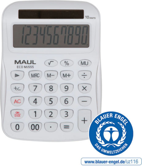 Maul Aparat de Calcul în Culoare Albă