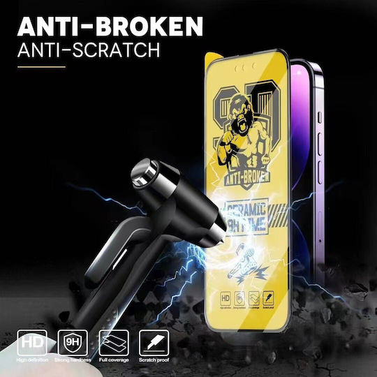 Alista Home Film Ceramic De Protecție Hd Transparent 9h Oppo Reno 8 Pro 5g Cu Margini Negre