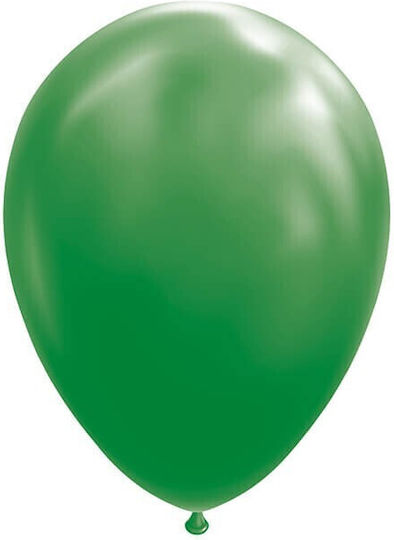Σετ 12 Μπαλόνια Γενεθλίων Latex Πράσινα 25εκ.