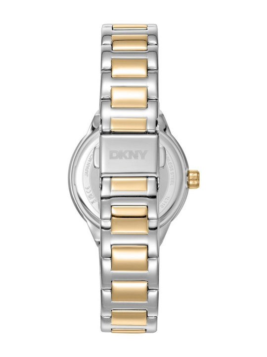 DKNY Women's Watch 32mm Battery with Gold Metal Bracelet