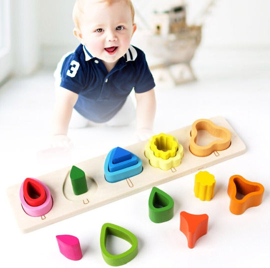 Wooden Kids Puzzle For 2+ Years 15pcs Alista Home