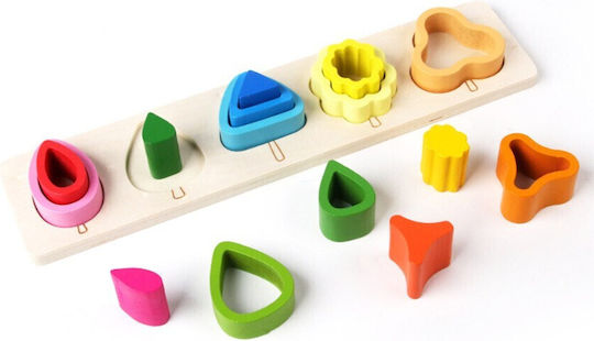 Wooden Kids Puzzle For 2+ Years 15pcs Alista Home