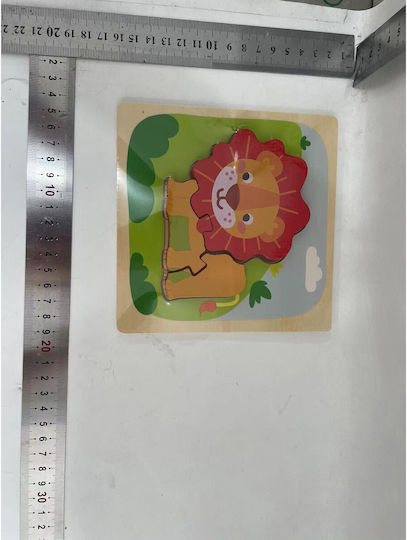 Puzzle Pentru Copii Din Lemn Pentru 3+ Ani 3 Piese Alista Home