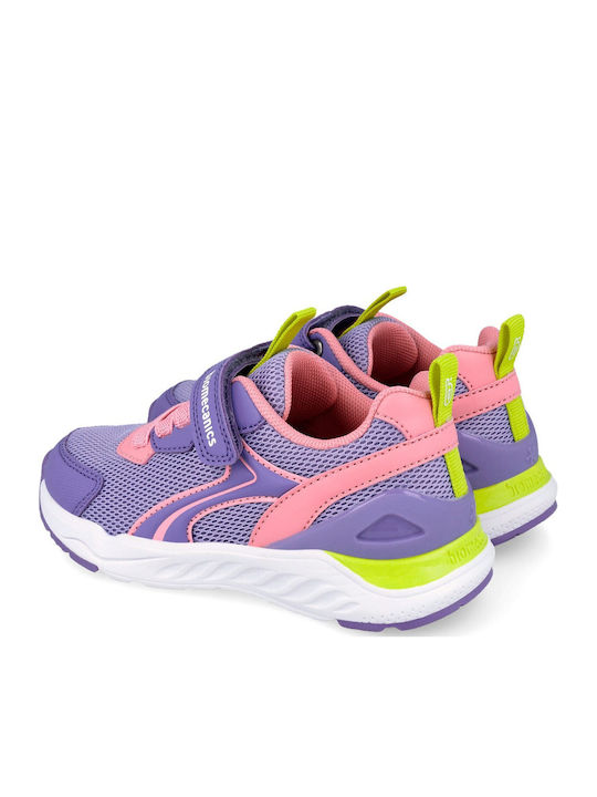 Παιδικά Sneakers Ανατομικά με Σκρατς Λιλά