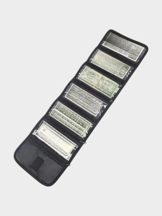 Portofel Bărbătesc de Călătorie cu RFID Negru