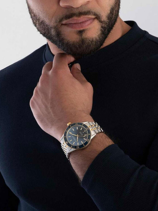 Raymond Weil Freelancer Men's Watch 42mm Automatic with Gold Metal Bracelet