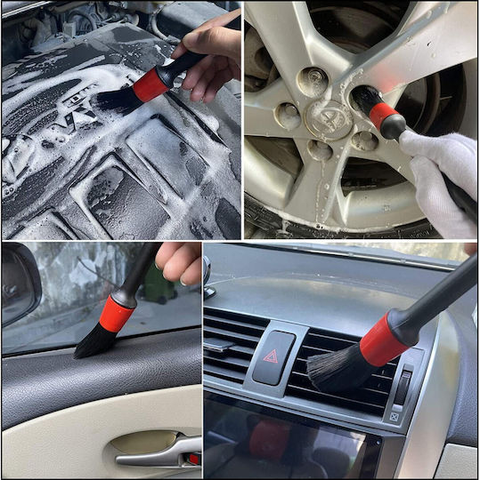 Alista Home Set de Spălare pentru Materiale Plastice Interioare - Tablou de Bord Auto cu 15 Bucăți