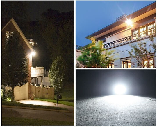 Alista Home Στεγανός Ηλιακός Προβολέας LED 200W με Αισθητήρα Κίνησης και Τηλεχειριστήριο IP67