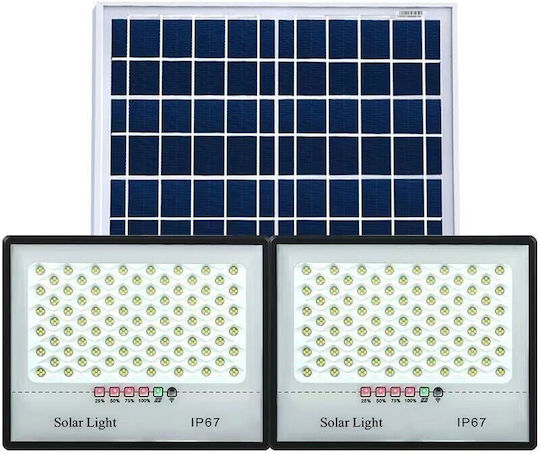 Alista Home Στεγανός Ηλιακός Προβολέας LED 200W με Αισθητήρα Κίνησης και Τηλεχειριστήριο IP67