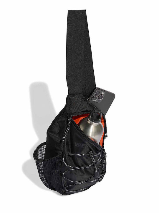 Herren Brusttasche Schwarz