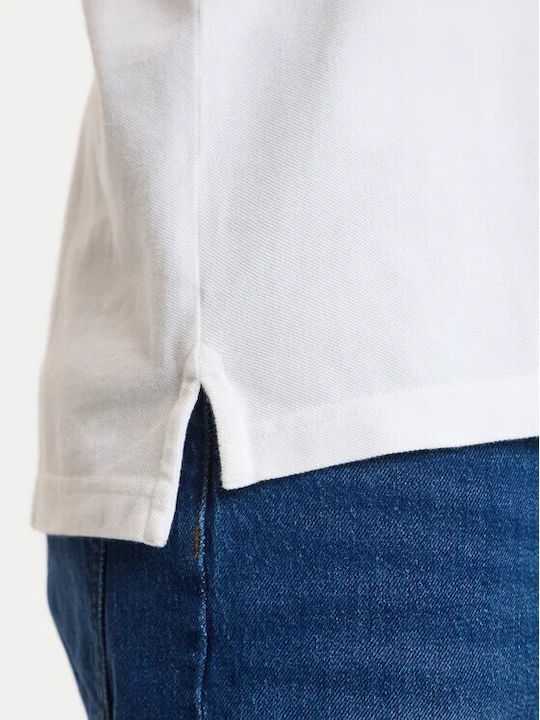 Polo Herrenbluse Kurzarm Beiges