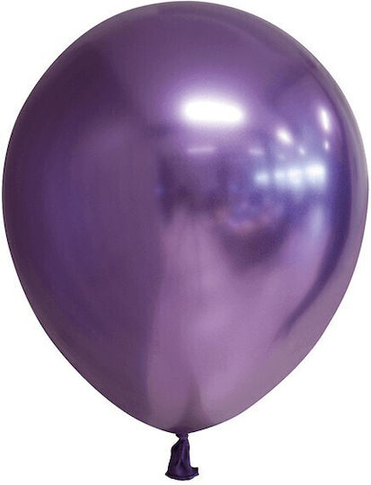 Set 12 Baloane Zi De Naștere Latex Violet 13 cm