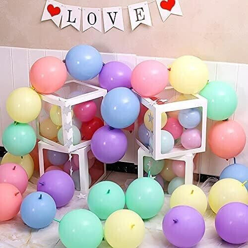 Set 12 Baloane Zi De Naștere Latex Violet 30 cm