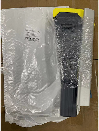 Răzuitoare de Gheață Auto Două Capete Alista Home Universală Îndepărtare Zăpadă Auto Mâner Lung Ergonomic Detasabil Geamuri Caroserie Ușor de Folosit 67x12.5 cm Albastru
