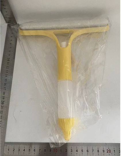 Răzuitor De Curățare 3 În 1 Alista Home Multifuncțional Pentru Casă Mașină Sticlă Cu Pulverizator Răzuitor Din Silicon Burete 21,5 X 25,7 Cm Galben