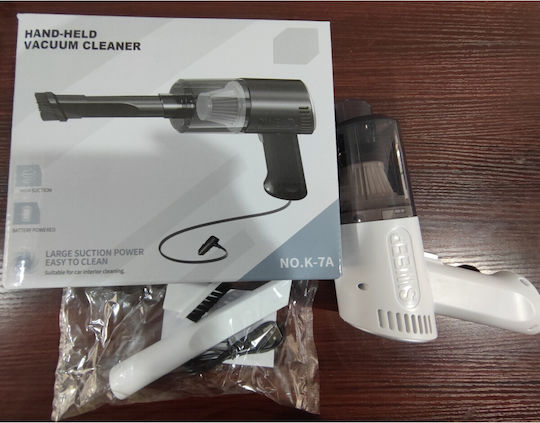 Alista Home Aspirator De Mână Pentru Mașini Reîncărcabil 12V 120W Alb