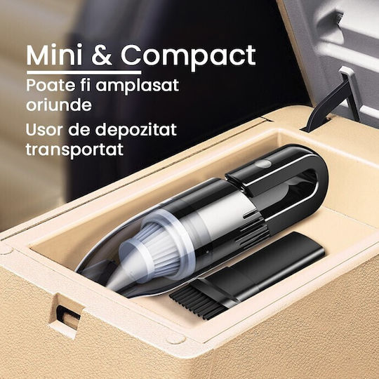 Alista Home Aspirator De Mână Pentru Mașini Reîncărcabil 12V 120W