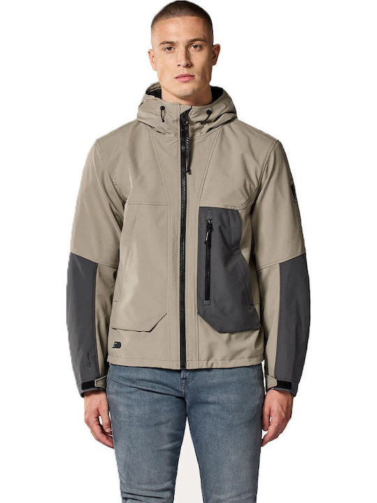 Boson Men's Motorcycle Jacket 4 Seasons Sand Grey