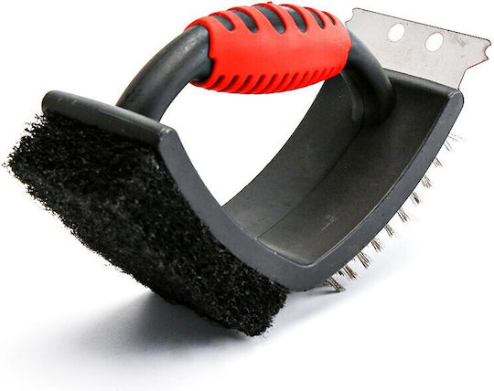 Frigăruie Grătar Alista Home 3 În 1 Cu Răzuitor Burete Frigăruie Din Oțel Inoxidabil 16 X 7 X 11 Cm