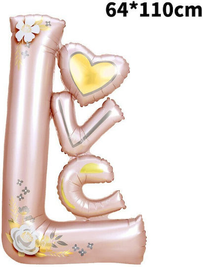 Scrisoare Folie Jumbo Roz 110 cm