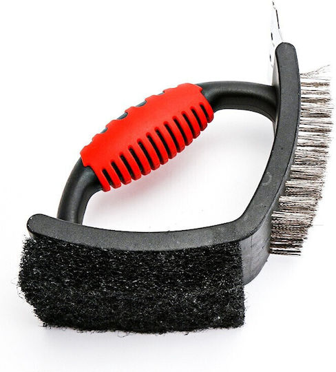Frigăruie Grătar Alista Home 3 În 1 Cu Răzuitor Burete Frigăruie Din Oțel Inoxidabil 16 X 7 X 11 Cm