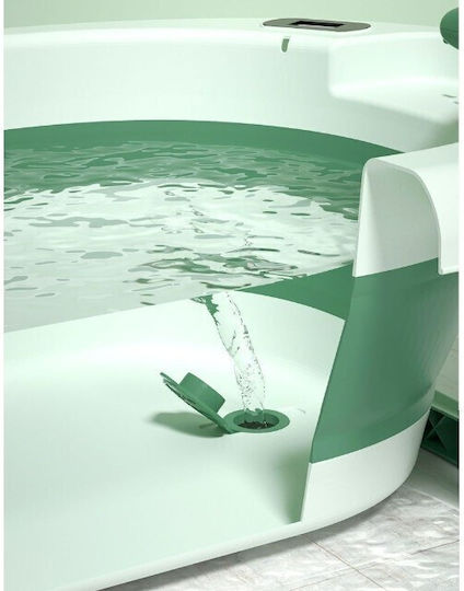 Alista Home Cadă Pliabilă pentru Bebeluși cu Termometru Verde