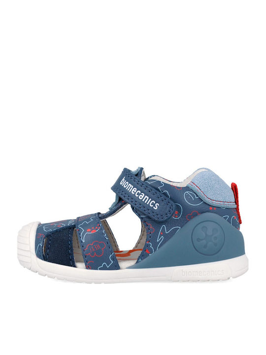 Sandale Tip Pantof Anatomice Albastre
