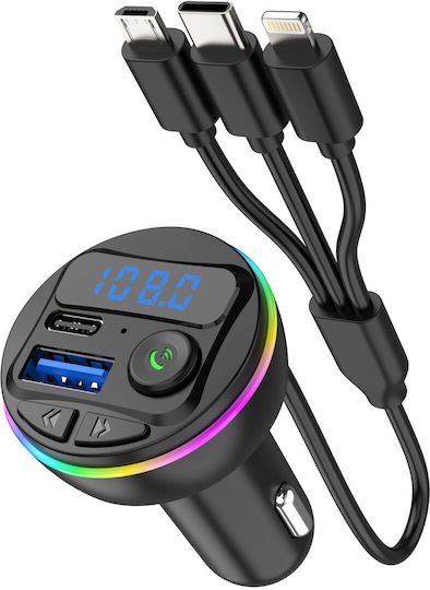 Alista Home Transmițător FM Auto cu USB / Bluetooth