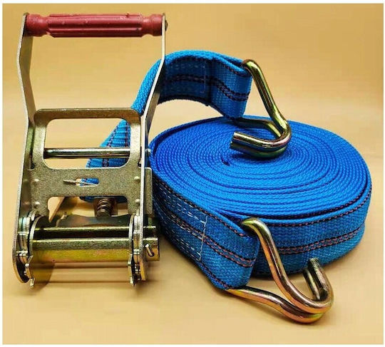 Ratchet Tie-down Strap Alista Home 10 M Length 5 Cm Width Blue