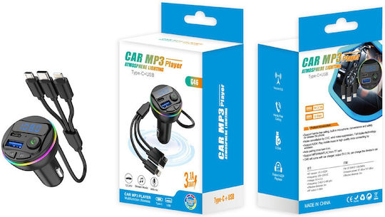 Alista Home Transmițător FM Auto cu USB / Bluetooth