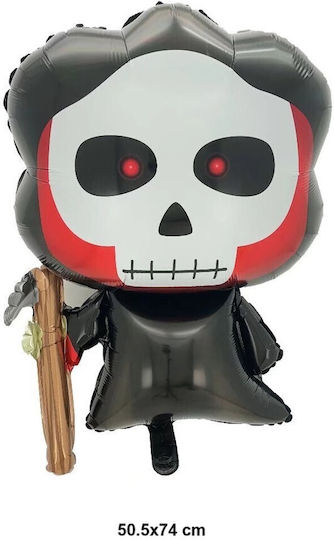 Σετ 5 Μπαλόνια Halloween Foil Πορτοκαλί Jumbo 74εκ.
