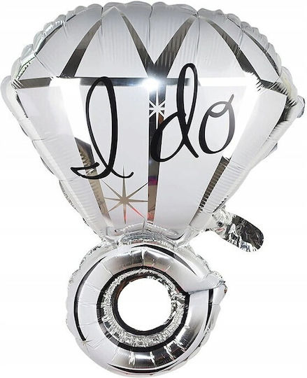 Wedding Foil Jumbo White Balloon 60cm