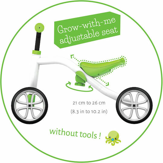 Chillafish Bicicletă Fără Pedale Quadie Verde
